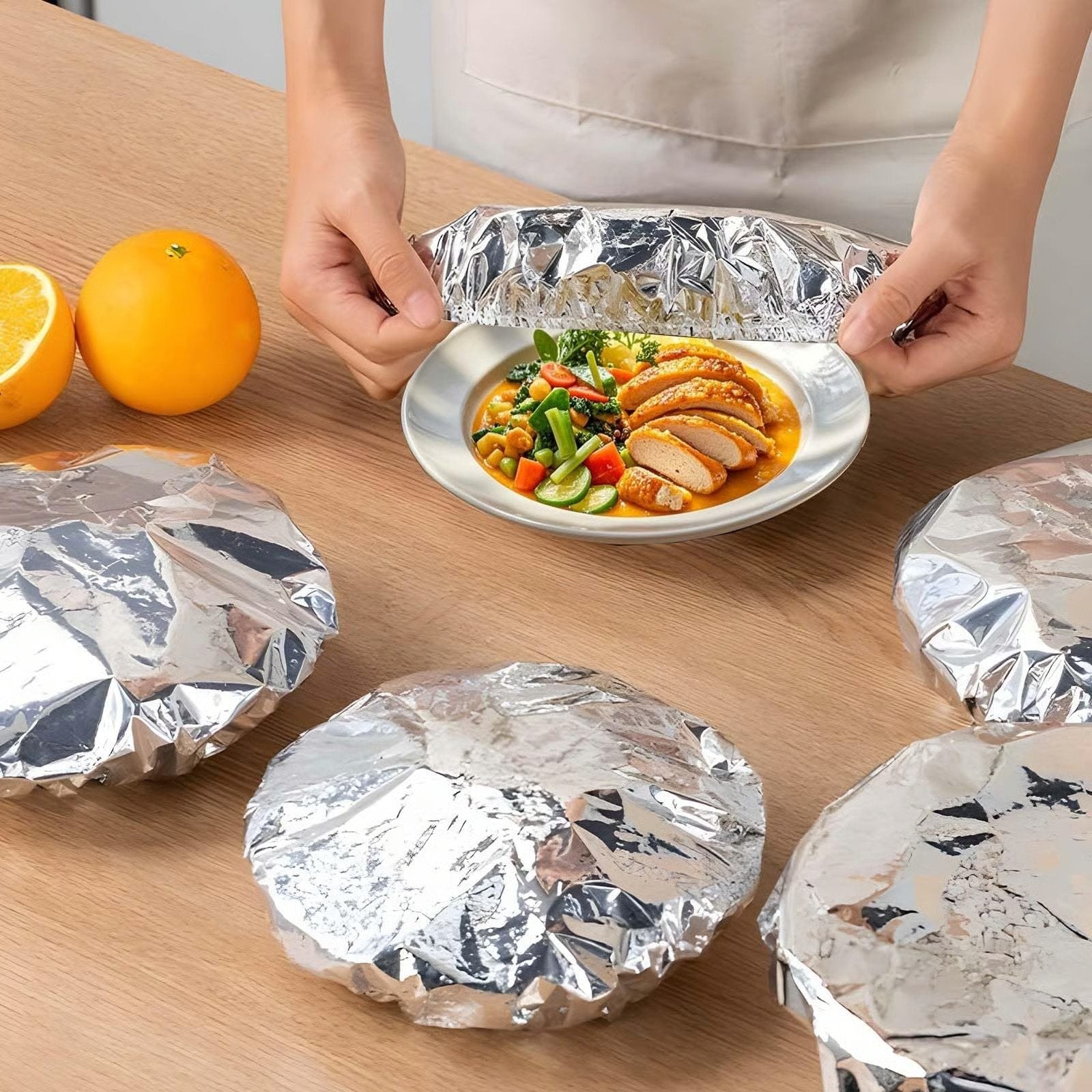 Reusable Foil Food Covers